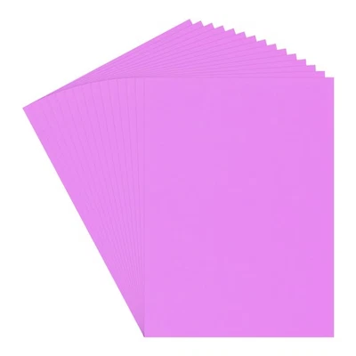 30 Sheets Light Purple Cardstock 20" x 15" Card Stock Printer Paper for DIY Arts - Image 1 of 4