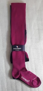 DAGOBERT REVERS STRUMPFHOSE BAUMWOLLMISCHUNG GR. 3/4 ZWEIFARBIG PFLAUME FUCHSIA - Bild 1 von 12