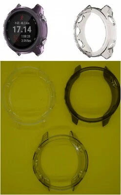 Blende Abdeckung für Garmin Forerunner 245 & 645 Musik Uhr Displayschutz Stoßstange