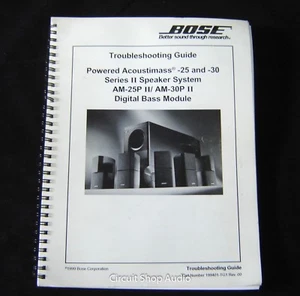 Bose Powered Acoustimass 25, 30 AM-25P II / AM-30P II Troubleshooting Guide - Picture 1 of 1