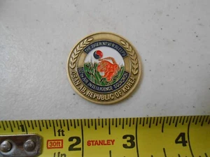 RARE 607TH AIR INTELLIGENCE SQUAD OSAN AB KOREA USAF MILITARY CHALLENGE COIN - Picture 1 of 4