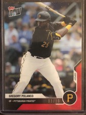 2020 Topps Now #OD-346 Gregory Polanco Pittsburgh Pirates 03/10