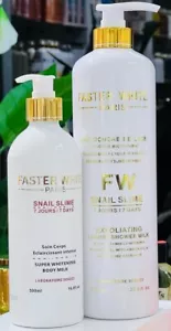 FASTER SNAIL WHITE Super Whitening Body Lotion & Wash - Picture 1 of 2
