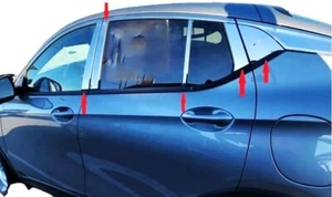 Stainless Steel Pillar Post Trim 10 Pc For 2024-2025 Buick Envista - Picture 1 of 3