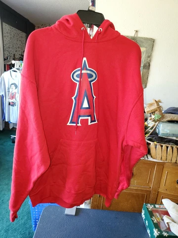 Los Angeles angels Logo Hoodie Sweatshirt 'WALL STREET JOURNAL" Size XL Cover