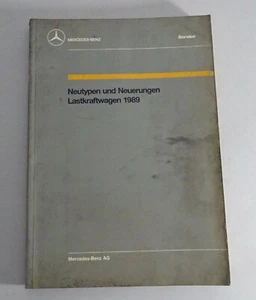 Manual De Taller Novedades Nuevos Tipos Mercedes Benz CAMIÓN 1989 - Imagen 1 de 1