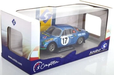 SOLIDO COMPETITION 1:18 DIE CAST METAL AUTO ALPINE A110 1600S 1972 ART S1804206 - Immagine 1 di 4