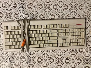 Vintage Compaq Keyboard RT235BT 294318-006 KB-3923 333828-001 PS/2 - Picture 1 of 3