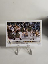 2022 TOPPS SERIES 1 BASEBALL  SLAM DIEGO RETURNS TATIS JR. #125