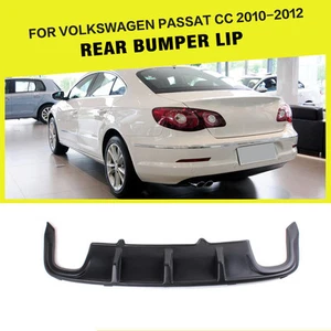 PP Rear Bumper Diffuser Spoiler Lip fit for Volkswagen VW Passat CC 2010-2012 - Picture 1 of 6