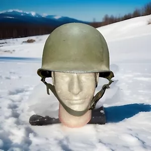 WWII 1944/45 US M1 Combat Helmet Named Missouri KIA Private McCord Mines Safety - Picture 1 of 16