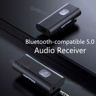 Bluetooth-compatible 5.0 Receiver Adapter 3.5mm Jack AUX Stereo Headphone TV 10H