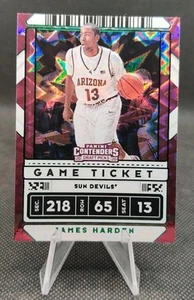 2020 Panini Contenders Draft GREEN EXPLOSION #2 James Harden Arizona State Card - Picture 1 of 2