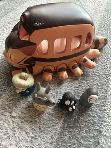 Studio Ghibli My Neighbor Totoro cat bus moves flutteringly Action toy & Figure - Picture 1 of 8