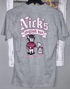 Nick’s English Hut Bloomington IN T-Shirt grau Small - Bild 1 von 4