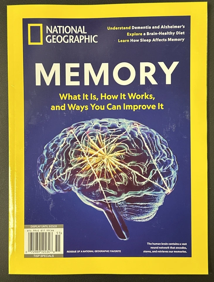 National Geographic Magazine May 2025 Memory What It is How It Works Foto 1 de 1