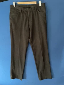 NEXT dunkelgraue Nadelstreifenhose gerades Bein W30 Reg - Bild 1 von 6