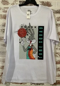 Space Jam Vintage Tune Squad A New Legacy Bugs Bunny Basketball Sz 3XL NWT - Picture 1 of 4
