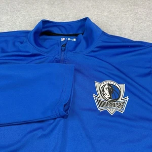 Sudadera Dallas Mavericks Para Hombre Extra Grande 1/4 Cremallera Pullover Ultra Juego - Imagen 1 de 7