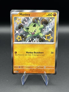 Mankey 169/091 SV: Paldean Fates Holo - Picture 1 of 2