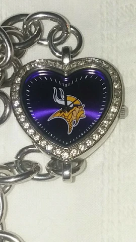 Game Time Heart Series Minnesota Vikings Watch Cover