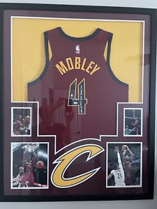 Evan Mobley “2021 #3 Pick Rising Star” Signed Framed Jersey LE #12/50 FANATICS