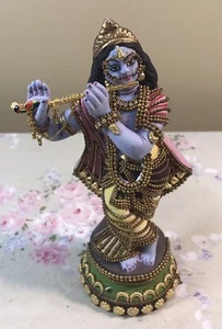 Statuina statua dio indù indiano vintage - Foto 1 di 10