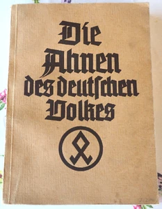 Rar Sippenbuch ASCHACH Krs Amberg "Die Ahnen des Deutschen Volkes" 1940 #1800 B3 - Bild 1 von 12