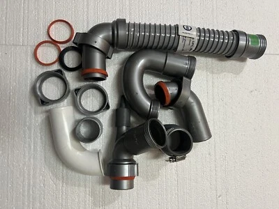 Snappy Trap DK-100-AH Kit de drenaje de fregadero todo en uno de PVC plateado de 1-1/2 diámetro in. Foto 1 de 4