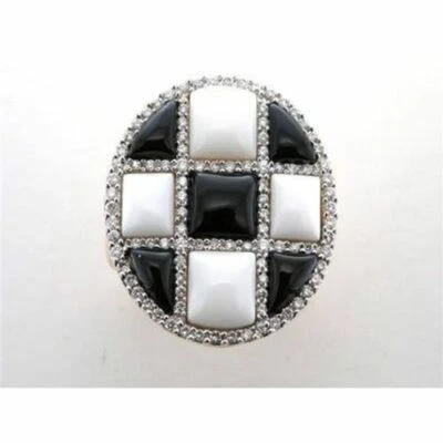 Anillo LeVian Oro Amarillo 14K Ágata H-I SI2 Diamante 6.84 cts Talla 6 Foto 1 de 4