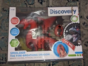 Smolder the Fire Breathing Dragon from Discovery Toys (2020) Remote Control NEW! - Picture 1 of 5
