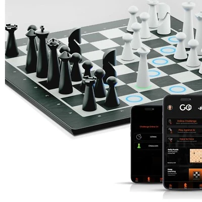 Compact GoChess Mini - Light Up Electronic Chess Set for Beginners to Experts - Image 1 of 4