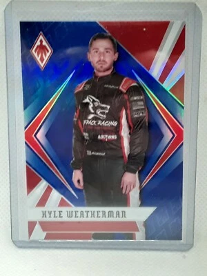 Kyle Weatherman 2021 Panini Chronicles Phoenix NASCAR Auto Racing RC BLUE (/199) - Image 1 of 2