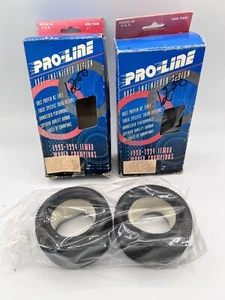 ~ 4 Vintage RC Buggy Tires Pro-Line 8089M2 Squared Fuzzies 2.15-2.2" ~ NOS - Picture 1 of 4