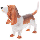 Simulation Basset Dog Model Desktop Dog Model Decoration Basset Dog Ornament