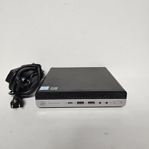 HP ProDesk 600 G4 DM PC w/ Power Supply | Intel i5 8th Gen | 8GB Ram | No HDD S1 - Picture 1 of 7