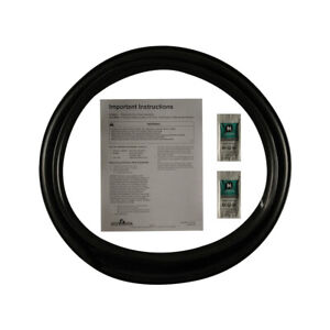 Genuine Speed Queen 804428P Dryer Assy Door Seal (Black) - Cobra