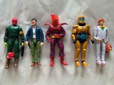 Marvel Legends 5 Figure LOT Xenmu Wave X-Men Avengers Super-Villians Set Hasbro - Image 1 of 2