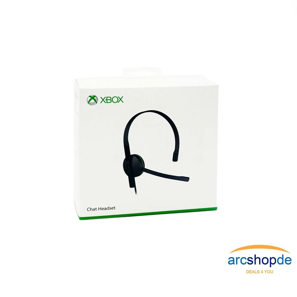 Microsoft Chat Gaming Headset Xbox One Windows Controller-Port schnurgebunden - Bild 1 von 1