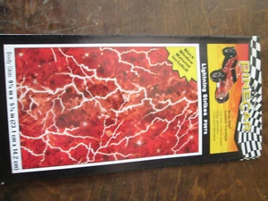 Pine-Car Pinewood Derby Lightning Strike Custom Body Skin - Pinewood Decal P3975 - Picture 1 of 4