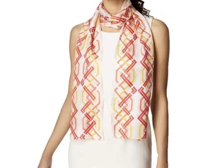 $49 Echo Oblong Scarf Lattice Design K725A - Picture 1 of 7