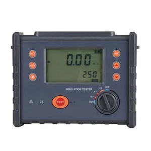 Digital Insulation Resistance Tester Meter Measurement Megohmmeter 2500V 200GΩ - Picture 1 of 10