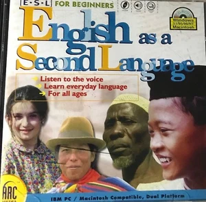 PC CD Rom - English As A Second Language VGC LOOK!! - Picture 1 of 3