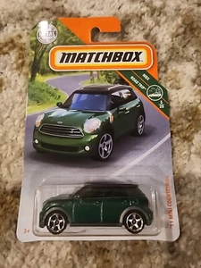 Matchbox '11 Mini Countryman #001 MBX 2019 Road Trip 5/20 verde oscuro ¡En muy buen estado! - Imagen 1 de 6