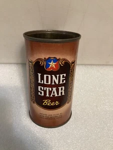 LONE STAR BEER NO TOP 12OZ. FLAT TOP BEER CAN. TEXAS. NO LID - Picture 1 of 12