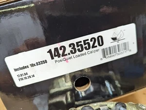 For Mercedes Benz Posi-Quiet Loaded Caliper 142.35520 Brake Caliper - Picture 1 of 12