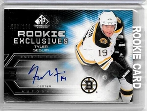 TYLER SEGUIN 2010-11 SP JUEGO USADO NOVATO EXCLUSIVOS CERTIFICADO AUTÓGRAFO #/100 - Imagen 1 de 1