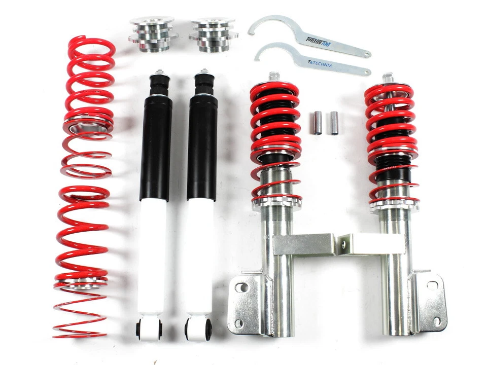 TA Technix Amortisseur Fileté Avec Certificat Pour Smart 453 Renault Twingo AH - Photo 1/1