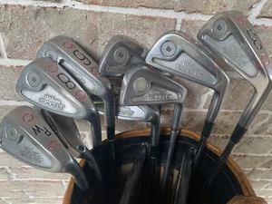Wilson 1200 LT 2-PW + SW Iron Set V2 R-Flex Steel Shafts -Decent original grips - Picture 1 of 15