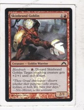 MTG: Gatecrash: Foil: Skinbrand Goblin